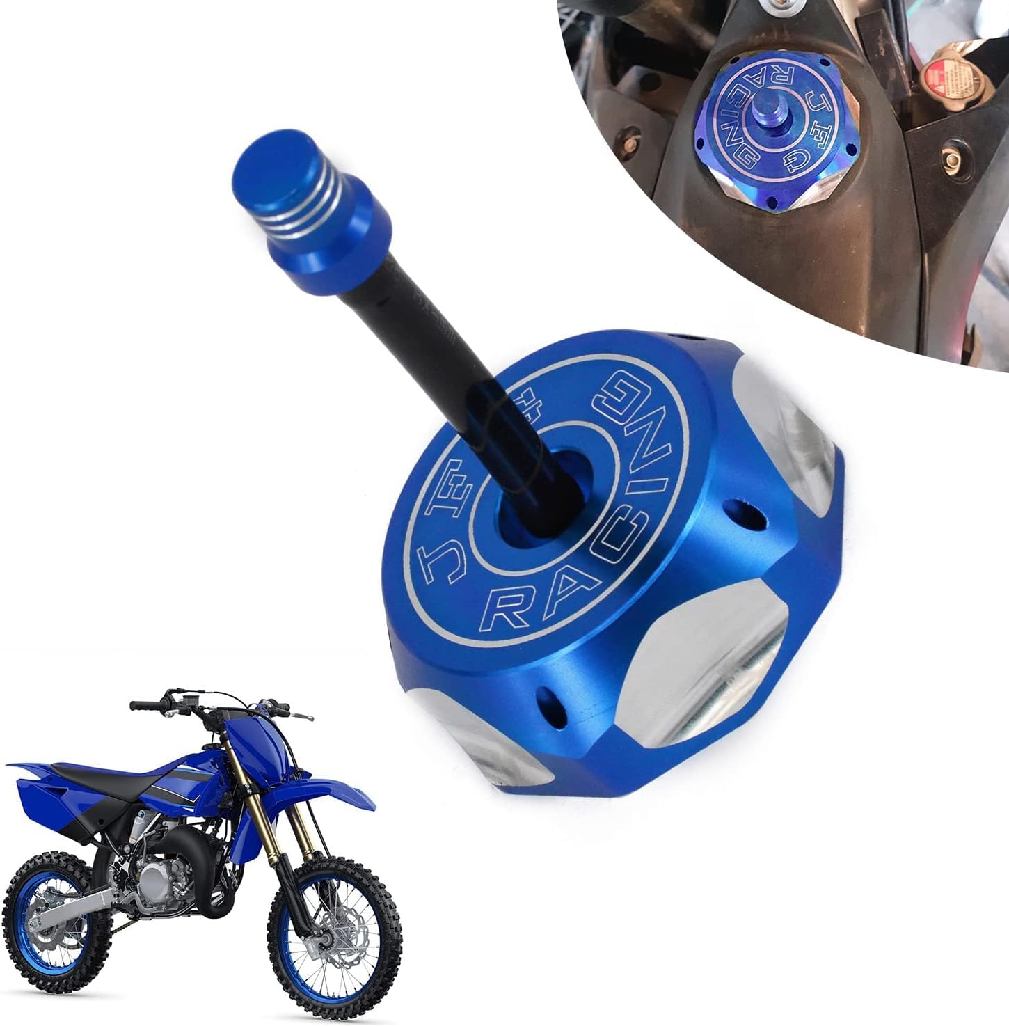 Kit 6 Tubi Sfiato Serbatoio Carburante Universale Con Valvola One-Way, Per Moto 50cc-125cc, Dirt Pit, ATV, XR CRF RM KX