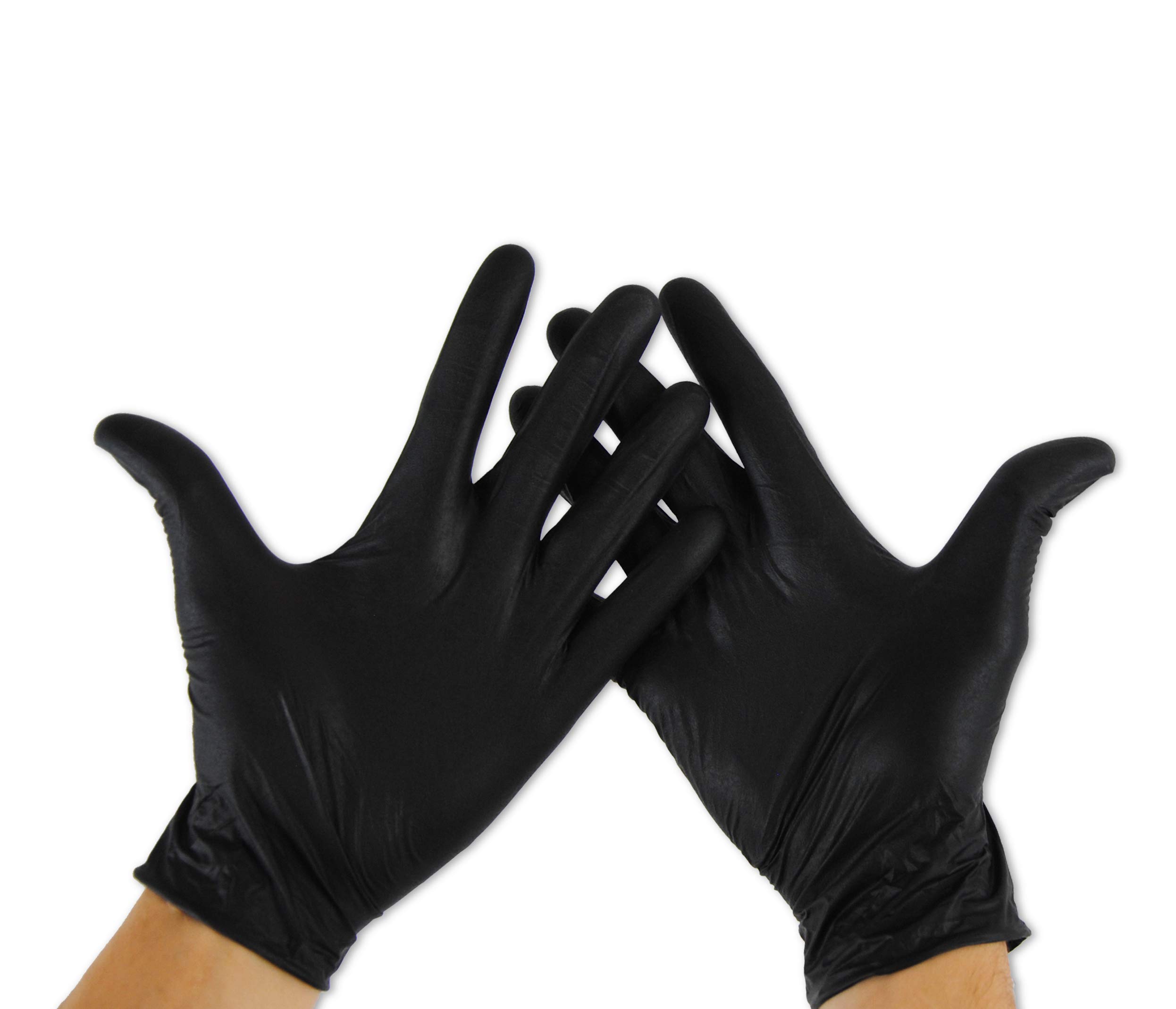 Buy KMINA Nitrile Gloves MEDIUM Black x1 Pack 100 Units Powder Buy KMINA Nitrile Gloves MEDIUM Black x1 Pack 100 Units Powder