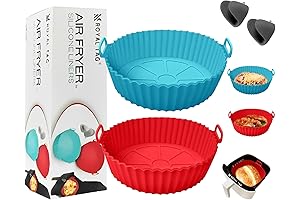 2 Pack Air Fryer Silicone Liners