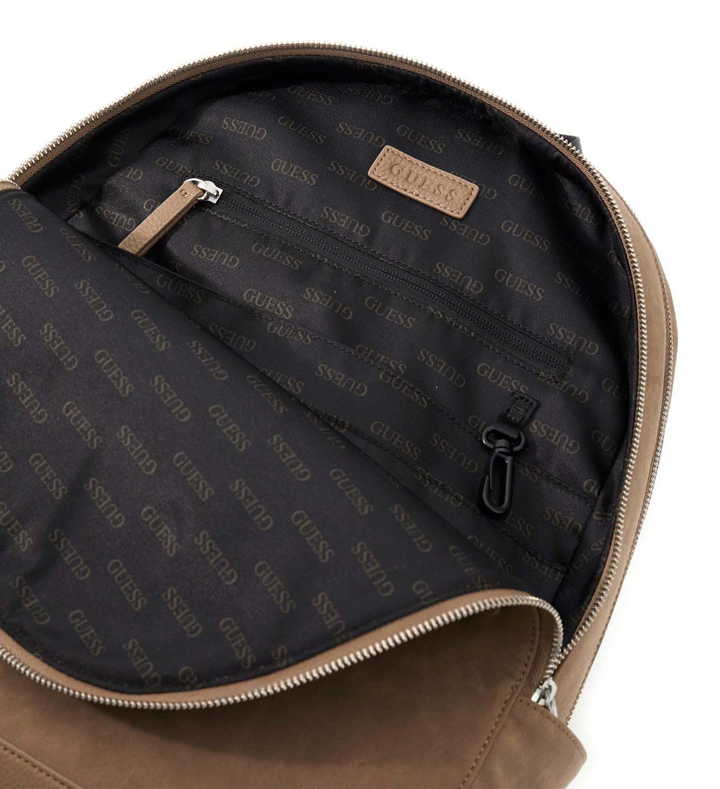 GUESS mochila para el portátil con compartimento para portátil Torino Backpack Desert Beige marrón topo
