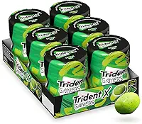 Chiclete Trident X Gamers Citrus Mix - Caixa com 6 unid de 48,3g