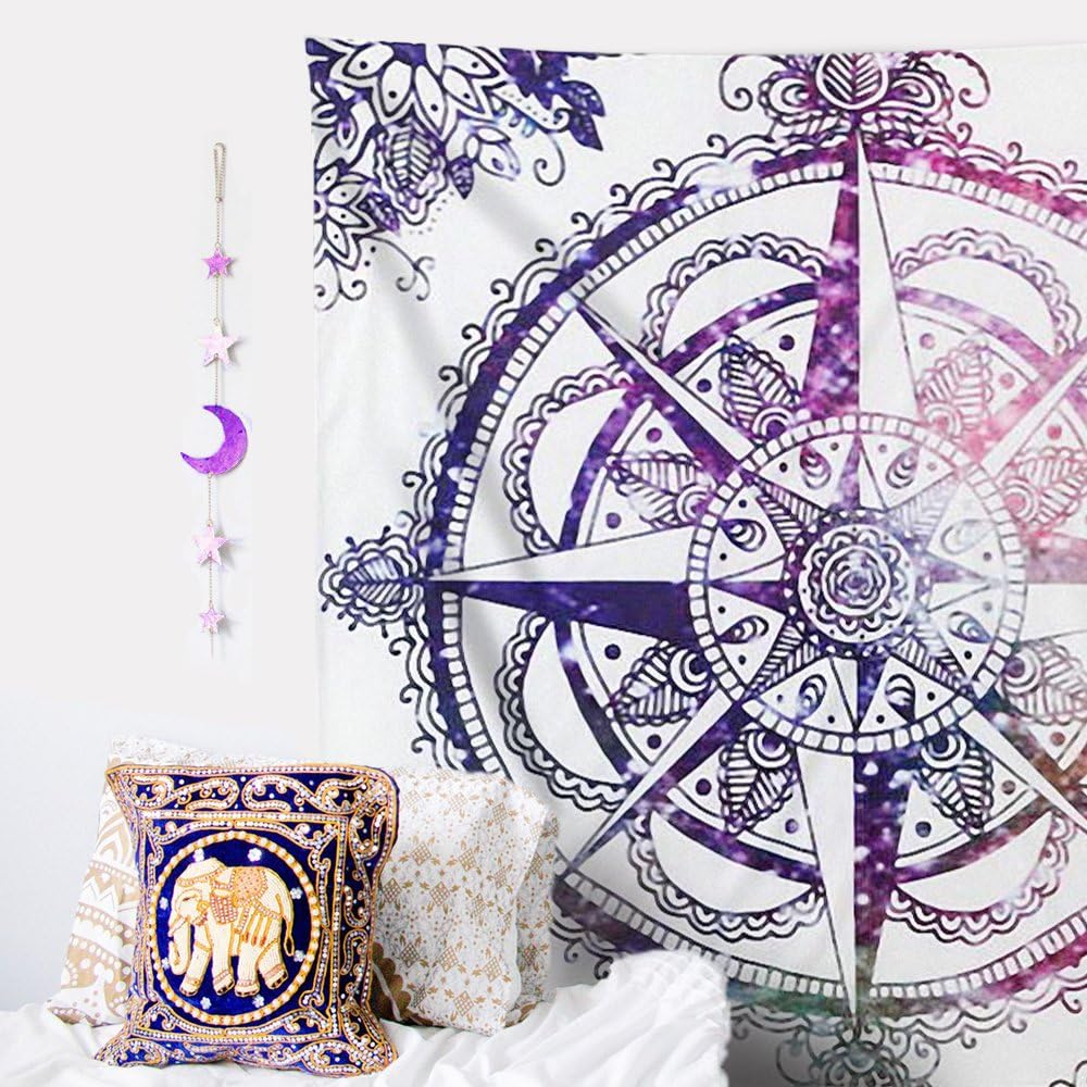 Tribal Compass Tapestry Beach Towel Muses Bohemian Yoga Mat