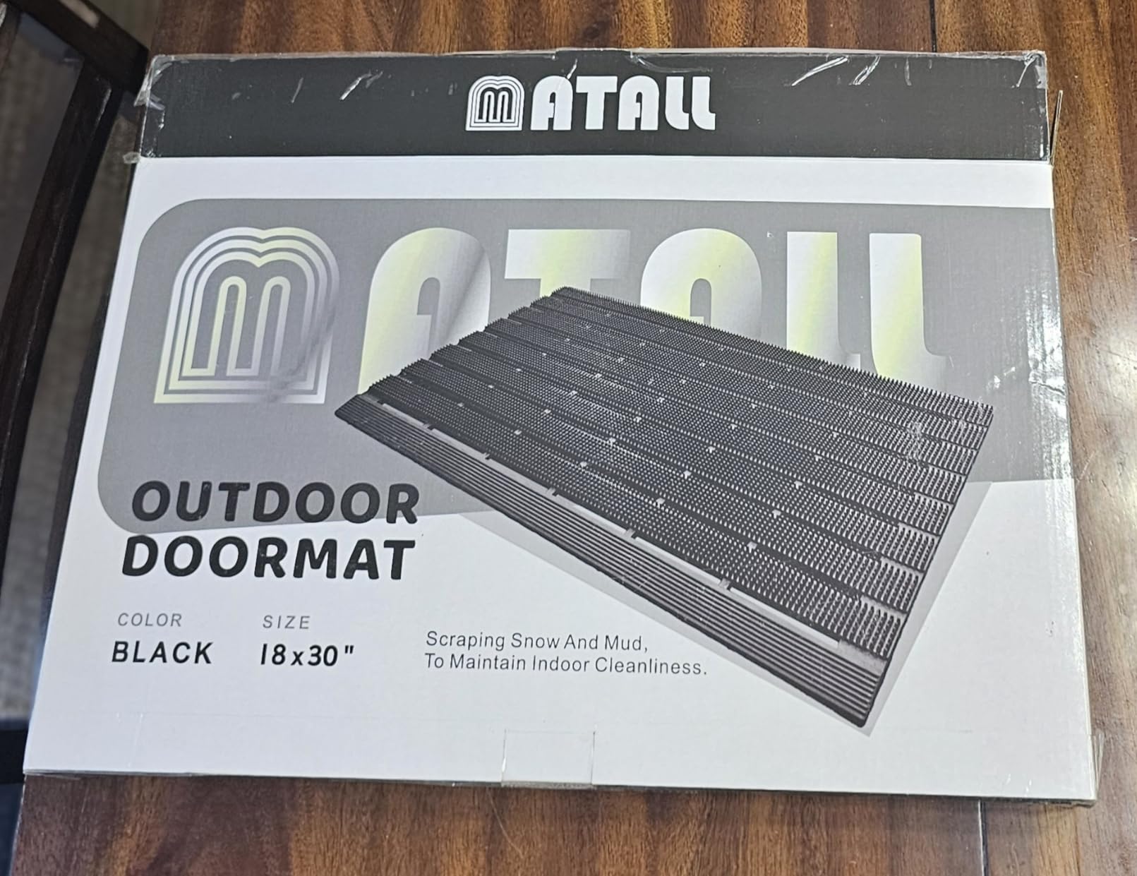 MATALL Heavy Duty Outdoor Mat 18 x 30 Inches NonSlip