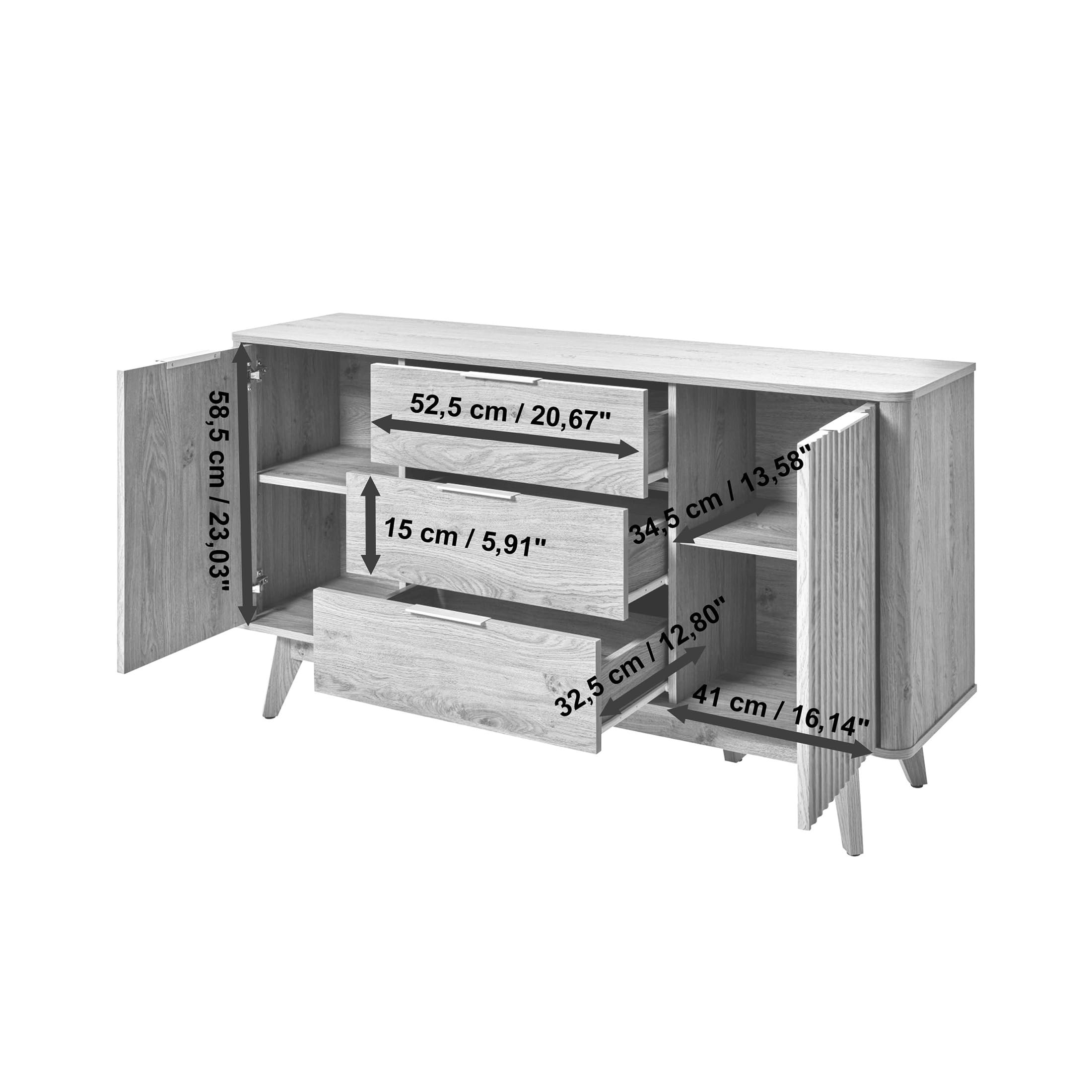 Jahnke Sideboard Wave SB 150