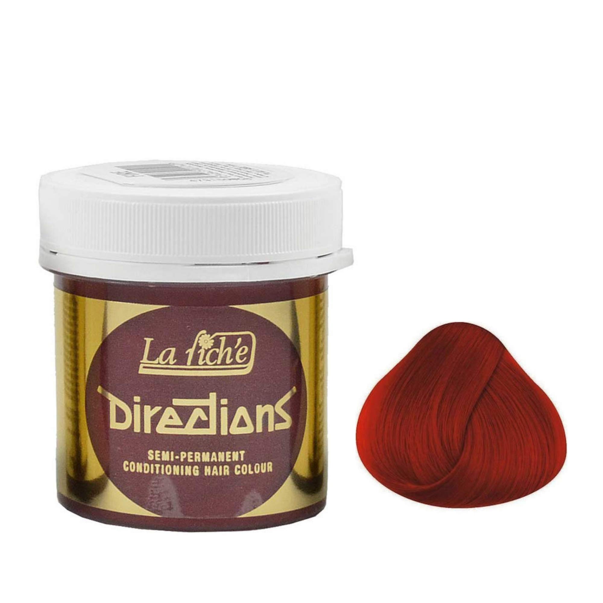 DIRECTIONS Flame Semi-Permanent Hair Colour - 88ml Tub