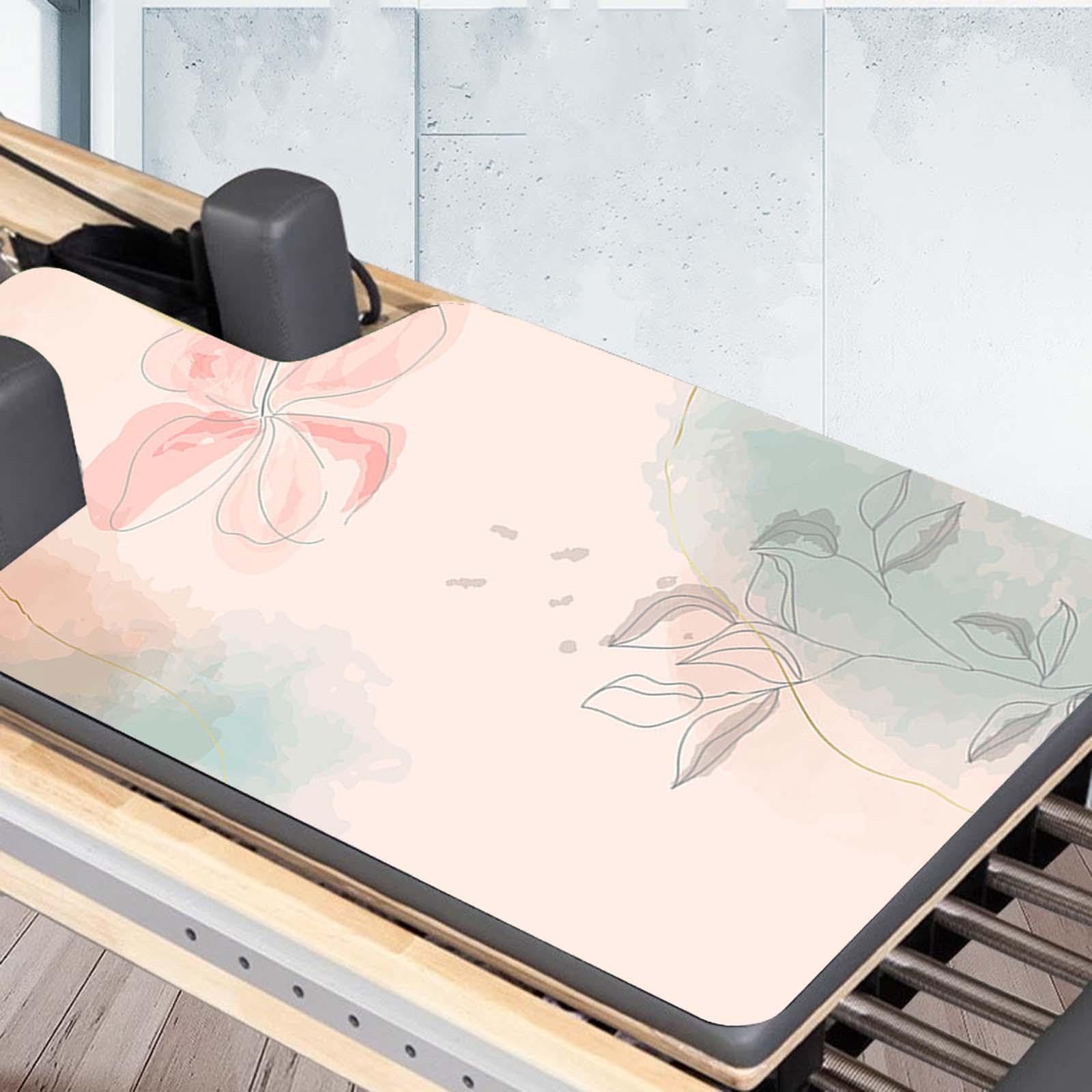 Pilates Reformer Tappetino Meditazione Antiscivolo Cuscino Pieghevole Suede Gomma Adatto per Allenamento Palestra
