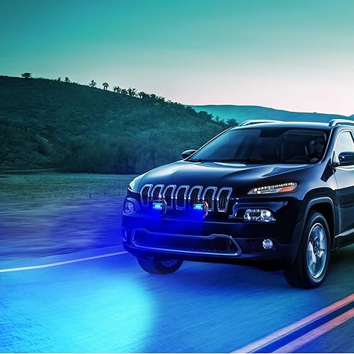 Miniatura 84 de Nilight - 2 luces LED de triple fila de 4 pulgadas, 60W y 6000LM, barra de luz para barcos y vehículos todoterreno con soporte de montaje en capó