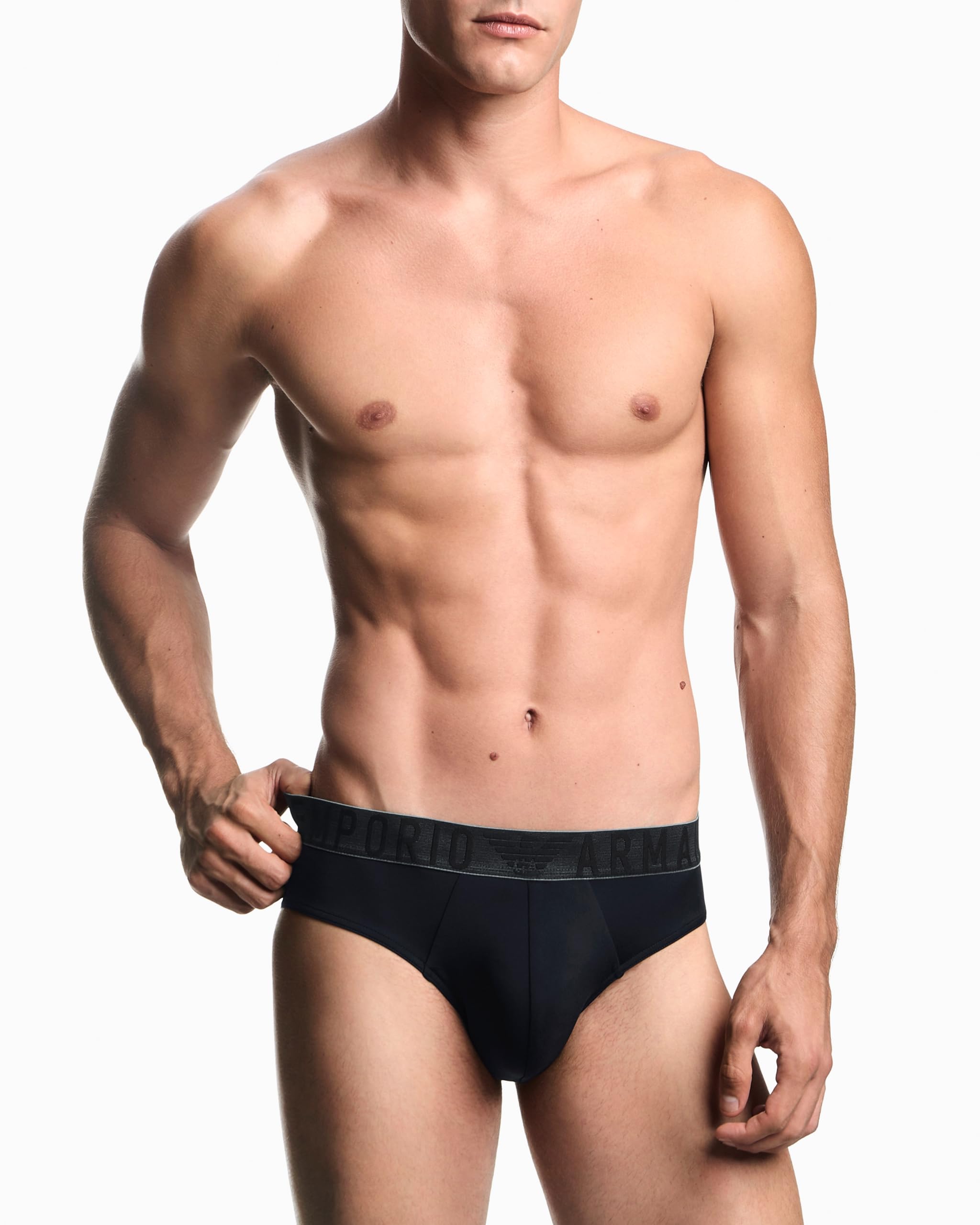 Emporio Armani Essential Microfiber Brief Mutande da Uomo Uomo (Pacco da 1)