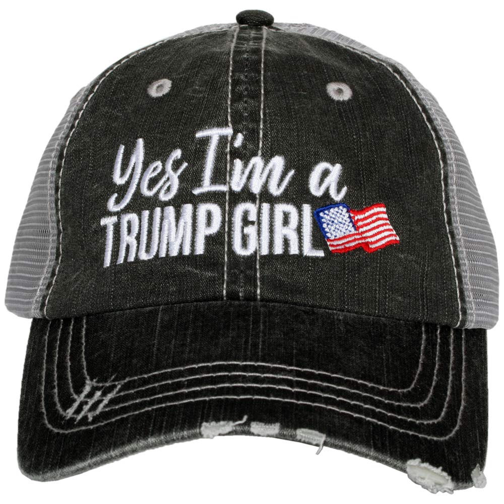 Yes I'm A Trump Girl Two-Toned Hat