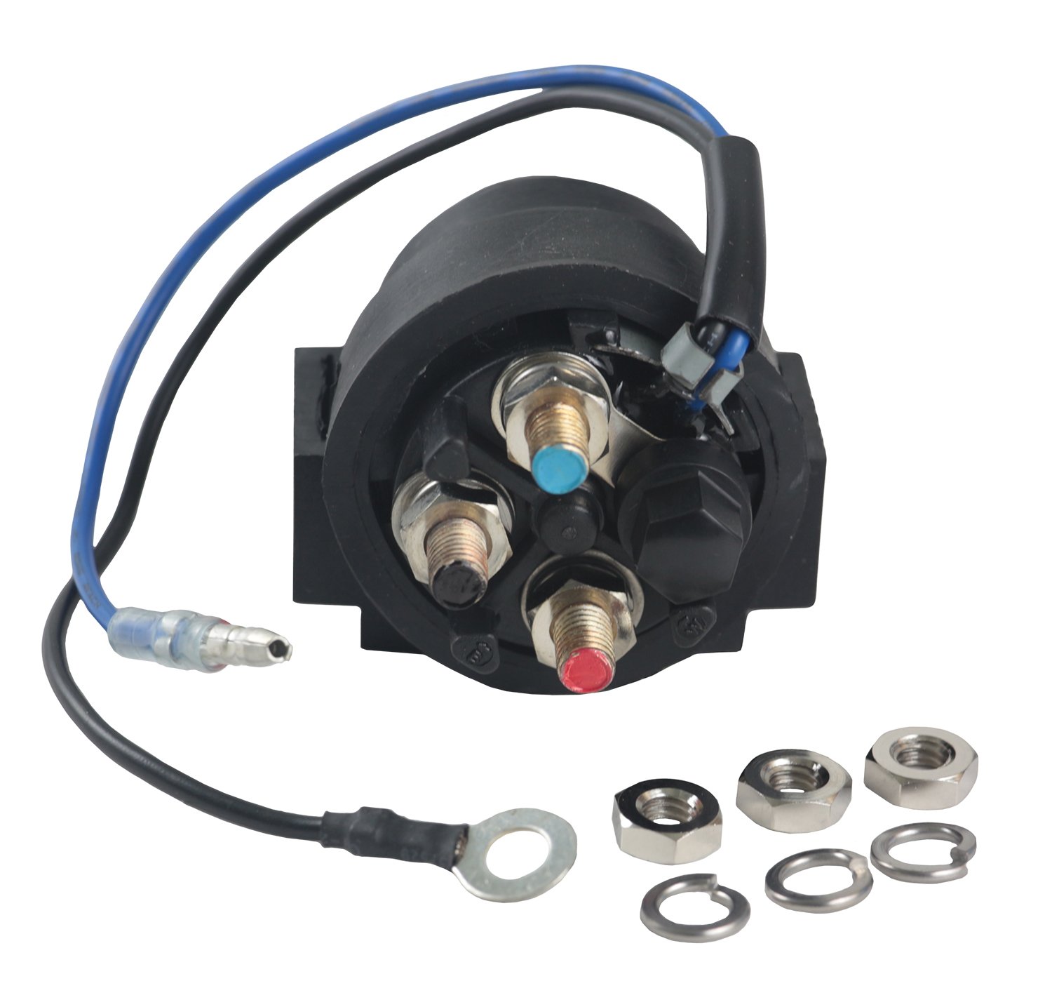 RAREELECTRICAL New Starter Relay Compatible with Yamaha Outboard Marine 200Tlr 200Txr 6E5-81950-00-00 6E5819500000