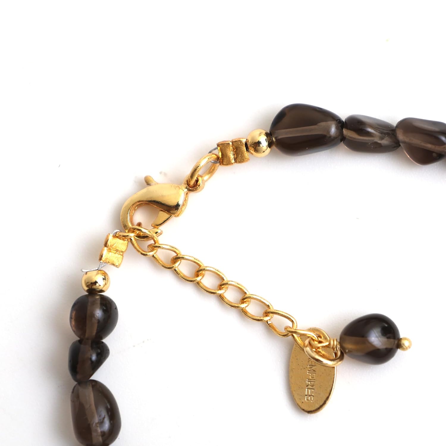 Gempires Natural Nuggets Bracelet Handmade Jewelry With 7 + 1 Inch 14k Yellow Gold Plated Adjustable Chain - Image 7