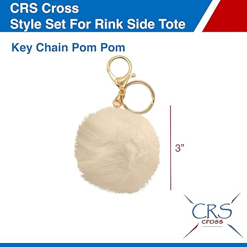 Miniatura 9 de CRS Cross Rink Side Cube Tote - Bolsa de accesorios para patinaje artístico, patinaje sobre hielo, patinaje sobre ruedas, patinaje en línea, ballet,