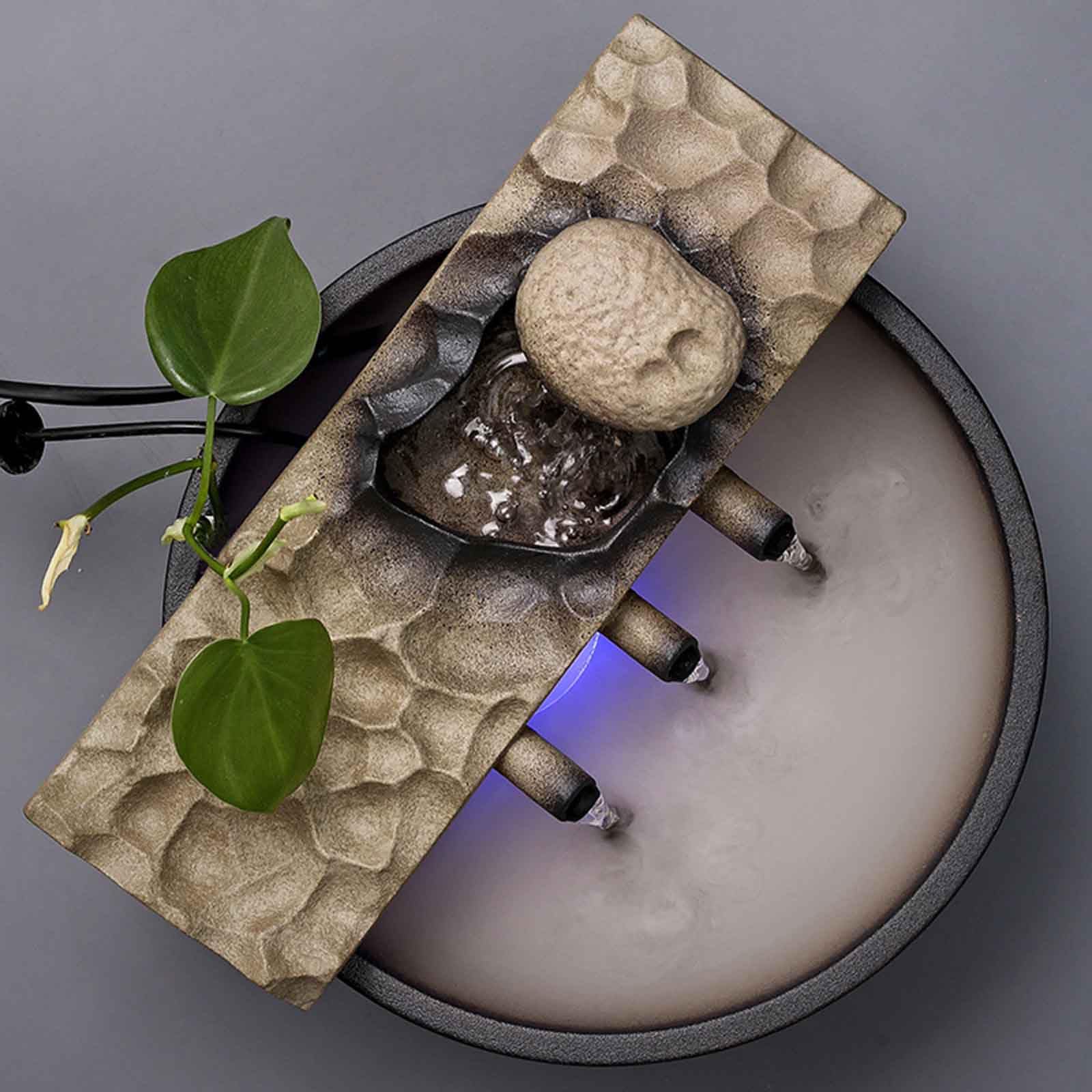 Fuentes de Agua cerámica relajación Zen for Interiores(Basic Model)