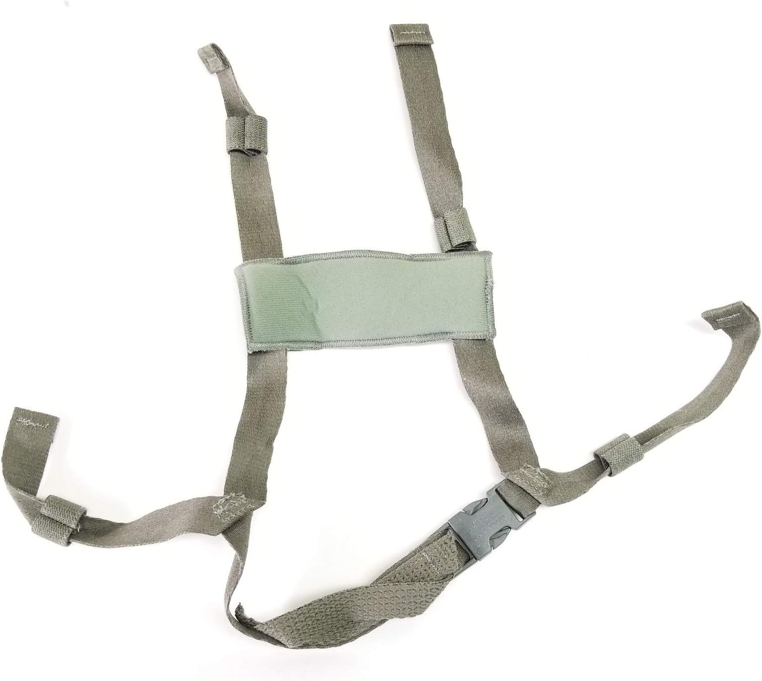 New ACH 4 Points Chin Strap without Bolts and Screws for MICH and A.C.H Helmet by Military issued