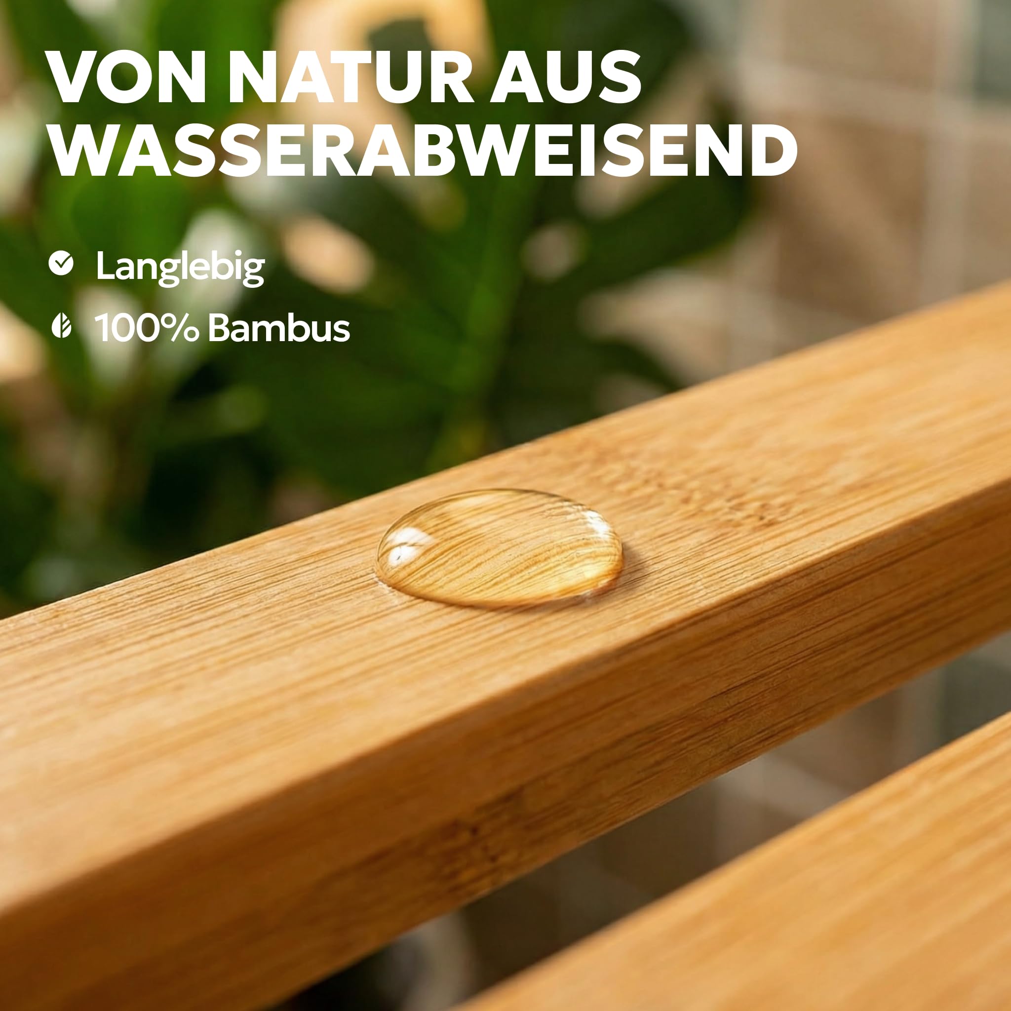 Waschmaschinenschrank Bambus - Waschmaschinenregal Überbau - Toilettenregal | MY FAT GORILLA Waschmaschinenschrank Bambus Überbau 3 Ebenen – Waschmaschinenregal Holz 66x26x170 cm Toilettenregal