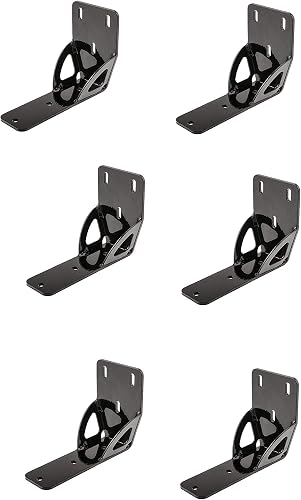 ARB 813402 Awning Bracket 50mm Wide 8mm Pre-Drilled Holes Gusseted Awning Bracke