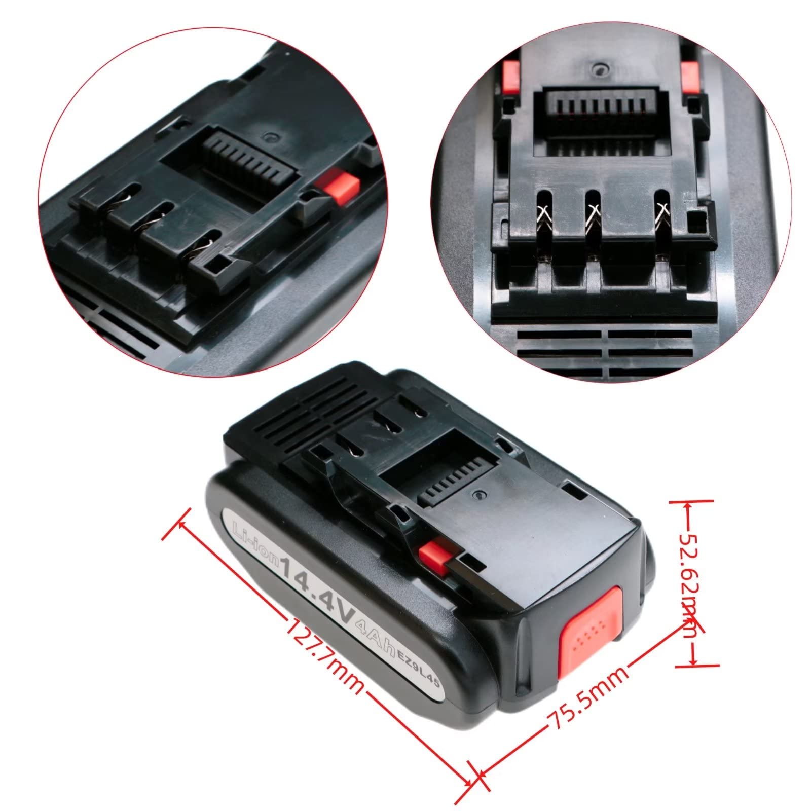 Compatible with Panasonic 14.4V Battery NiCd 6.0Ah 6000mAh