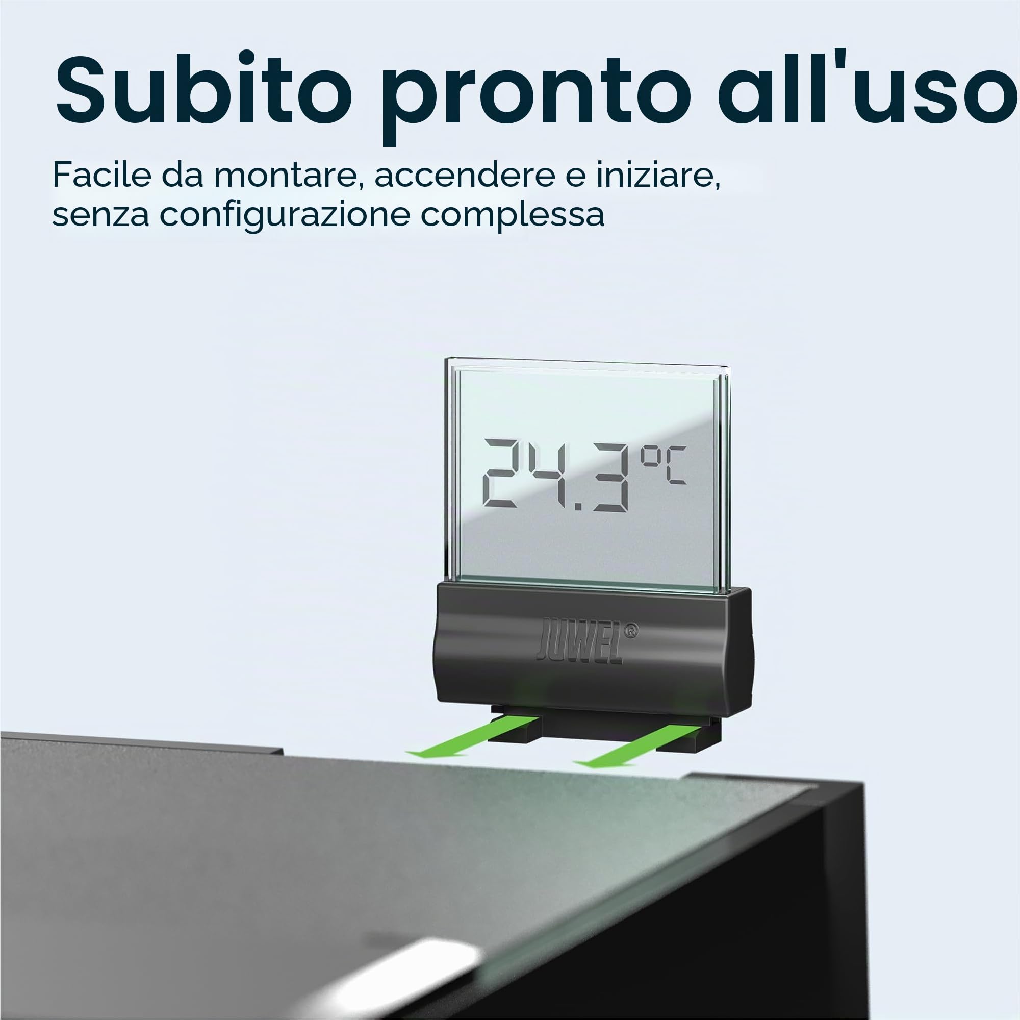 JUWEL Aquarium - Termometro digitale 4.0 – adatto per tutti gli acquari