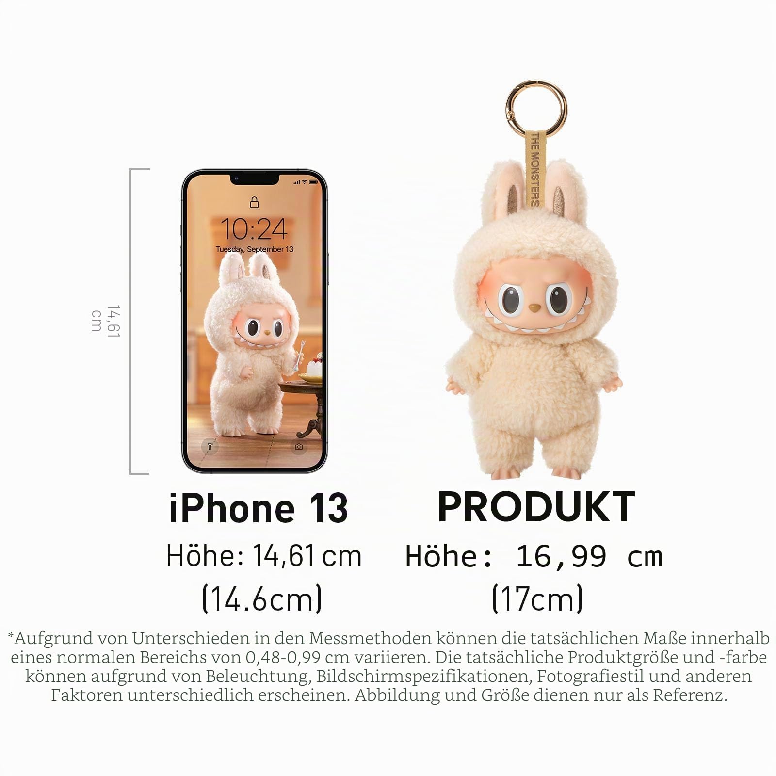 POP MART Monster Tasty Macarons Vinyl Face Blind Box Figuren, zufälliges Design, modernes Wohnspielzeug, Sammlerstück-Set für Schreibtisch, 1 Stück