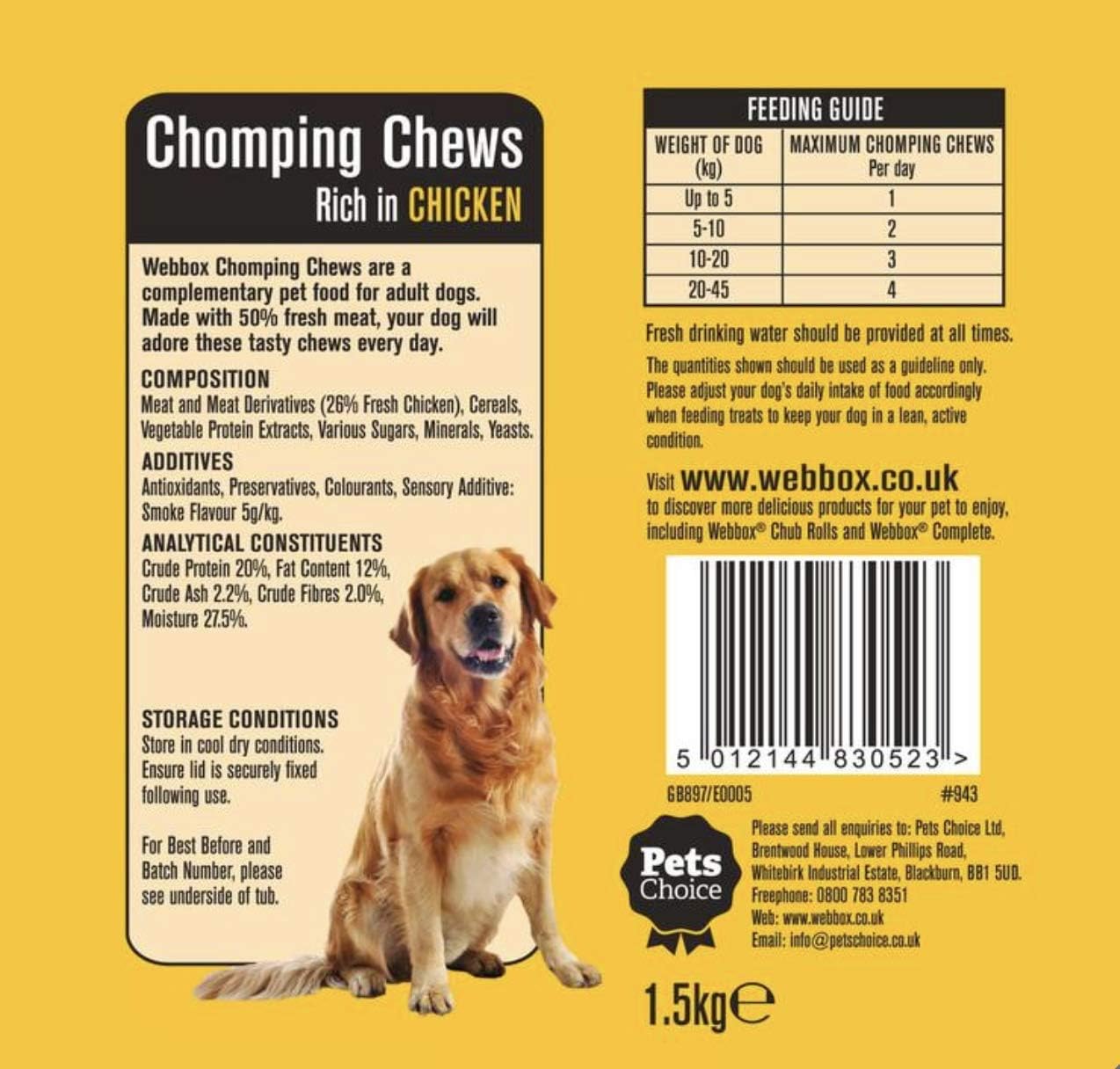 webbox chomping chews