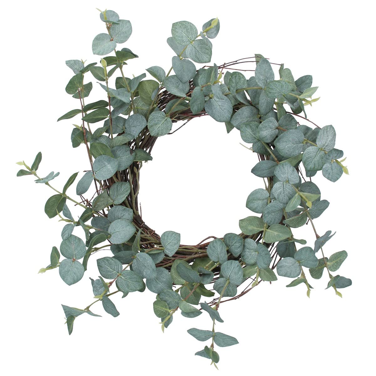Gisela Graham Green Eucalyptus And Twig Easter Wreath