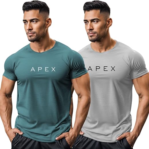 3Colours RGB Polyester Quick-Dry Sport T-Shirt, High-Performance