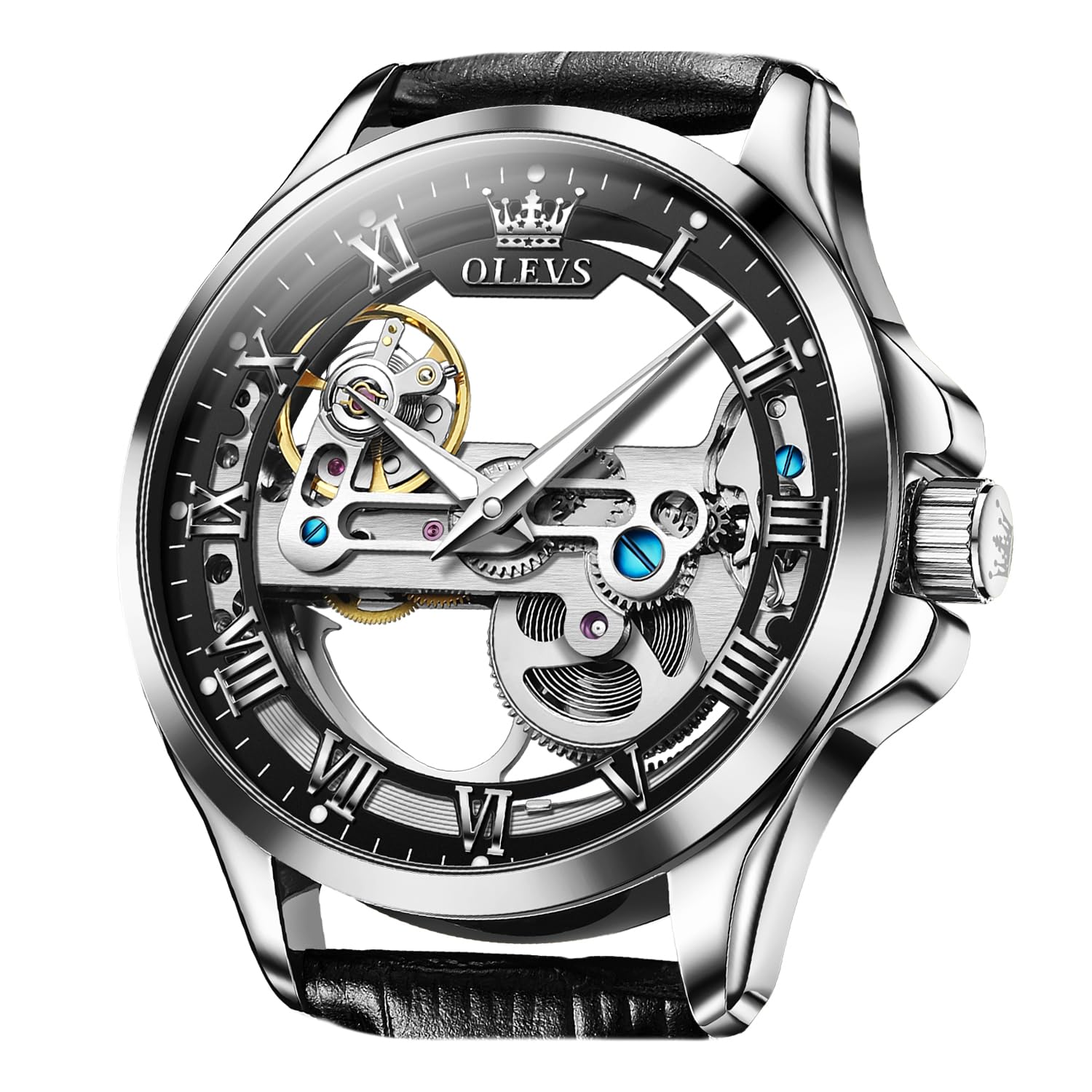 Watch Men Skeleton Automatic Leather Band Watches For Men Large | Desertcart Bahamas Watch Men Skeleton Automatic Leather Band Watches For Men Large | Desertcart Bahamas