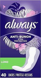 Always Xtra Protection Daily Liners, Long, 40 Count