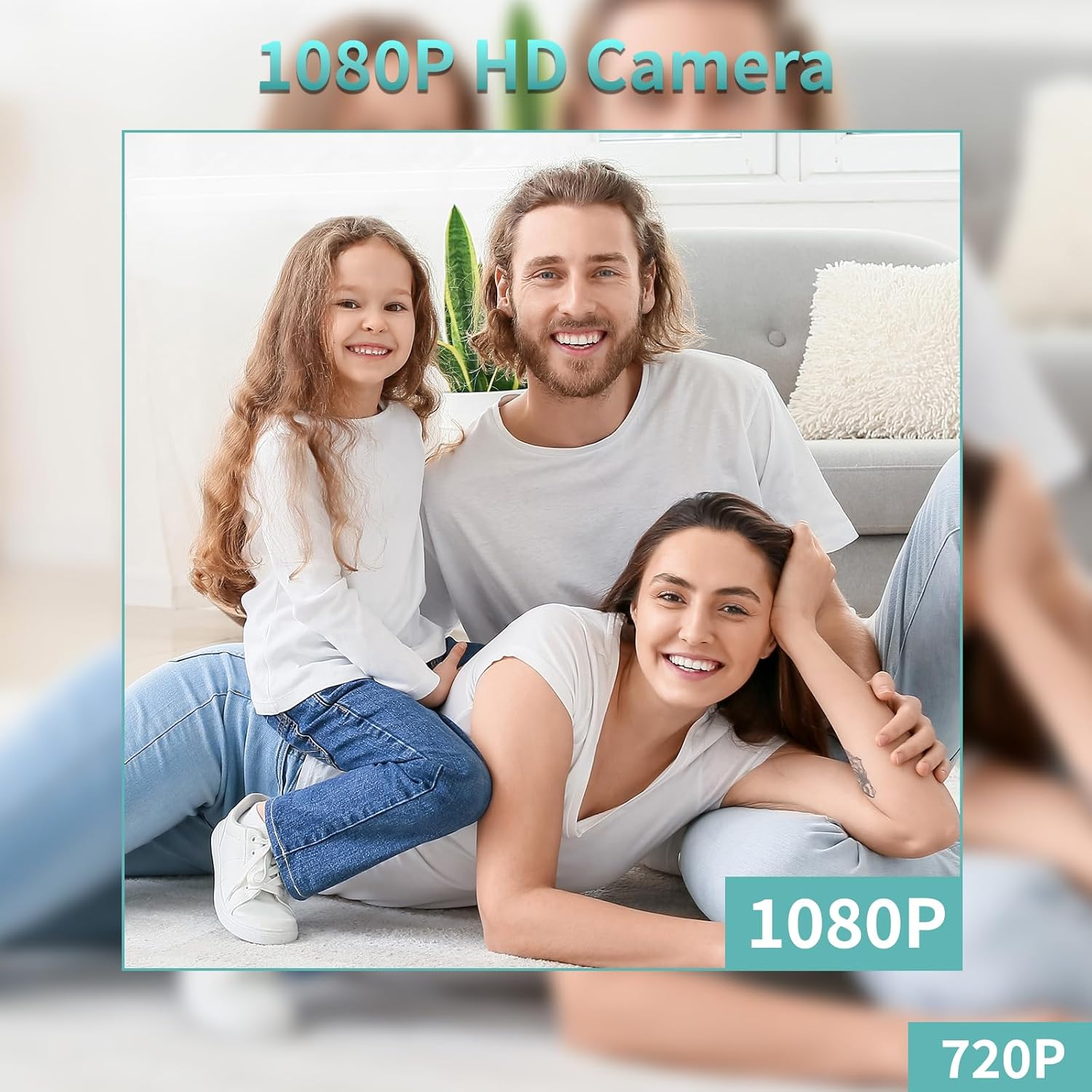 Mini Camera Wireless 2026 Upgrade 1080P Camera Small Home Security WiFi Micro Nanny Cam with Motion Detection Cloud & SD Storage Night Vision Tiny Cameras for Baby Office Indoor Outdoor No Need WiFi Black