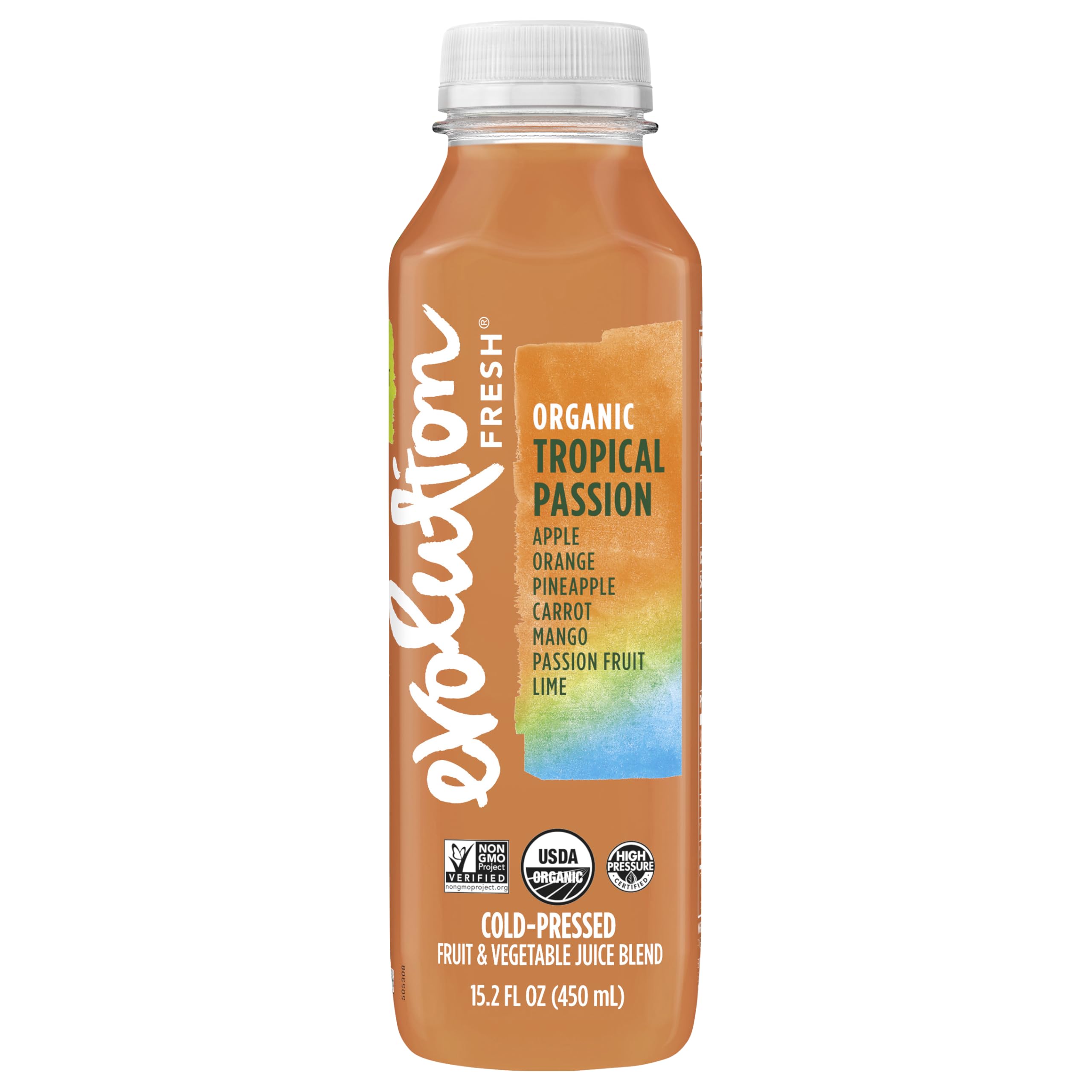 Evolution Fresh, Juice Tropical Passion Organic, 15.2 Fl Oz