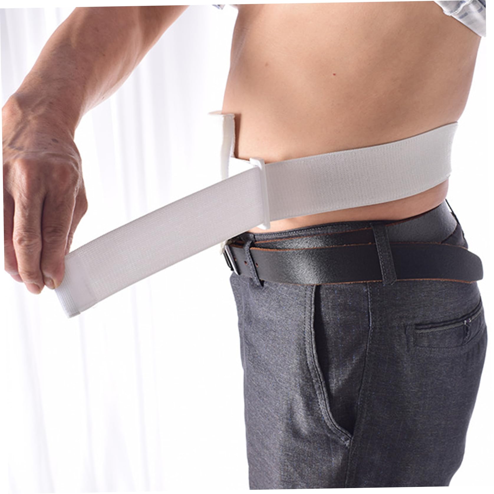 Halterung For Ernährungssonden Aus Hochwertigen Materialien, Verstellbares Gurtdesign, Komfortabel Und Atmungsaktiv Geeignet For Zubehör Zur Peritonealdialyse Und PEG-Sonden