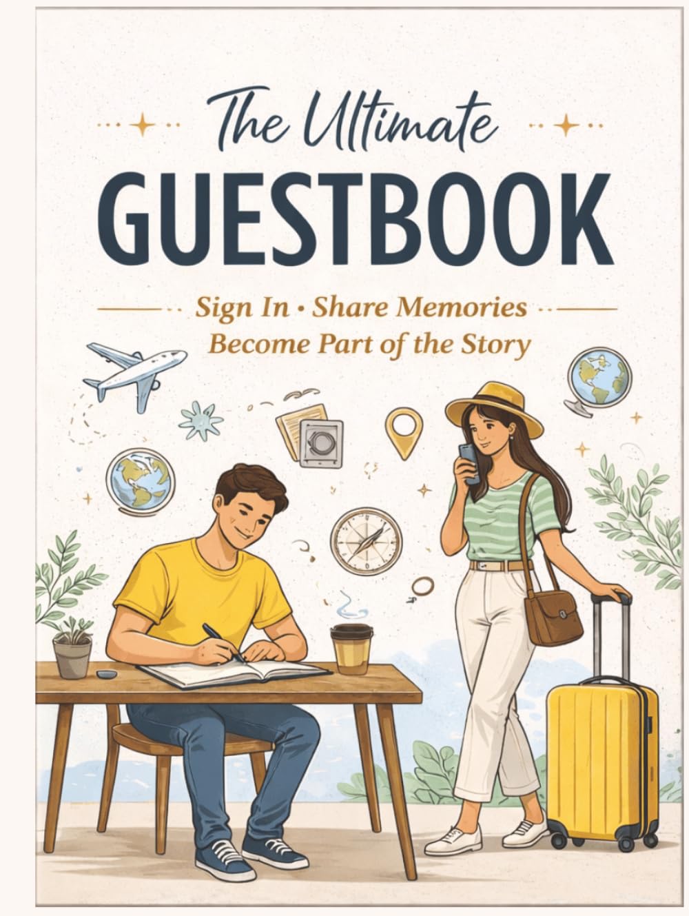 The Ultimate Guestbook: A Fun Airbnb Guest Book with Games, Prompts & Memory Pages for Vacation Rentals, Cabins & Short-Term Stays