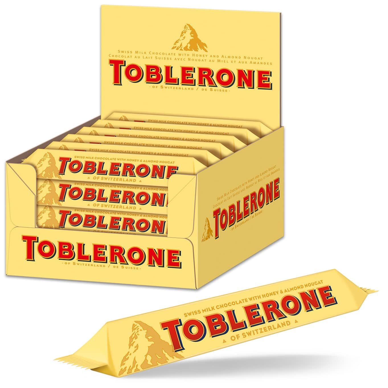 Toblerone Schokoladenriegel – 24 x 35 g