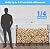 Tikimilor 6.7ft Firewood Rack Holder, Adjustable Heavy Duty Fire Log Stacker Stand for Fireplace, Outdoor Indoor Metal Wood Pile Storage Organizer, Patio Logs Stand tool, Black