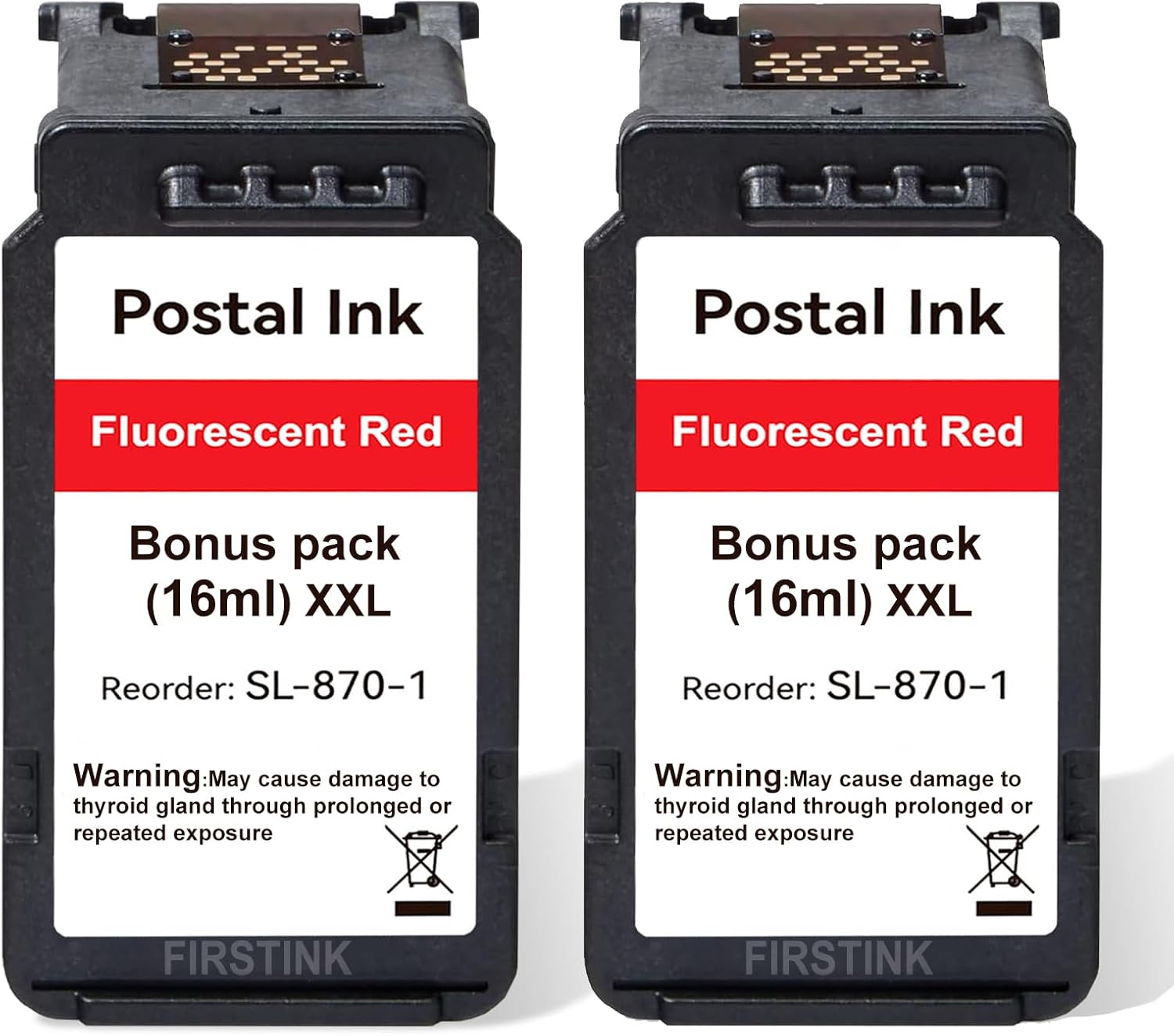 SL-870-1 XXL Red Ink Cartridge High Yield Combo Pack (2-Pack,16 ML*2 - View #2