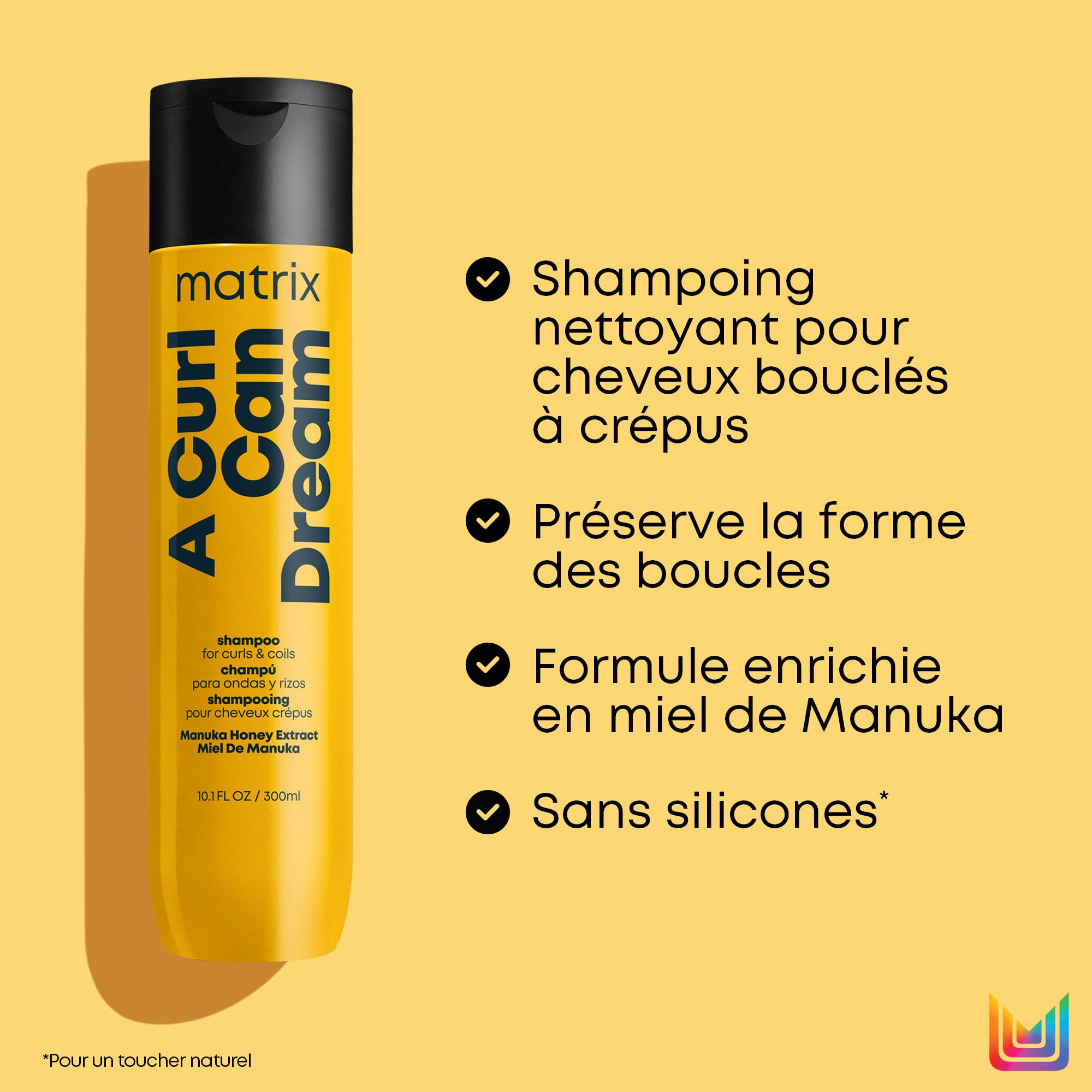 Matrix, Shampoing Nourrissant pour Cheveux Bouclés