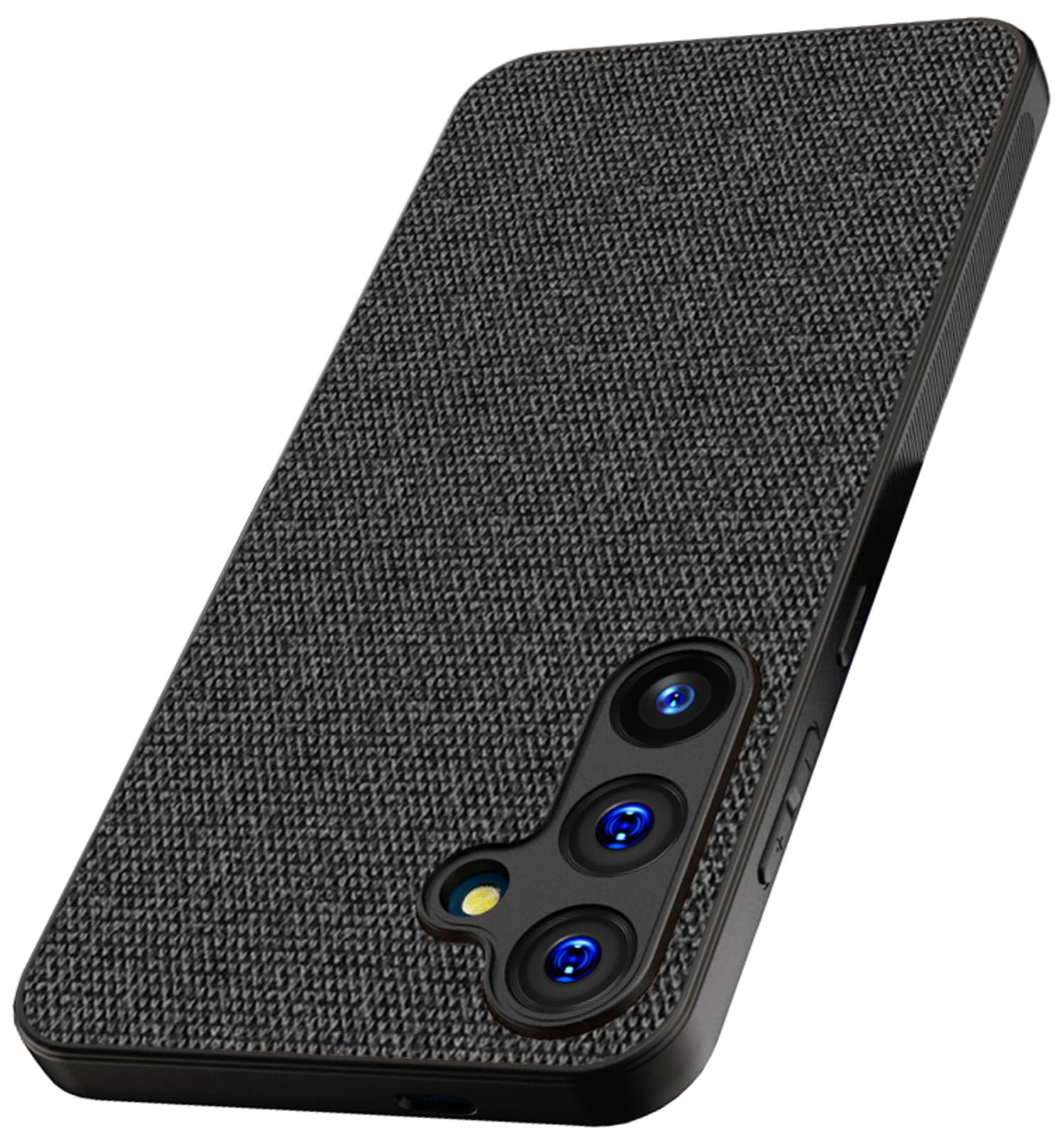Kapa Soft Full Fabric Protective Back Case Cover for Samsung Galaxy A35 (5G) | Shockproof Slim Hard Anti Slip Back Case (Black) (B0D3DK2GMG) Amazon Price History, Amazon Price Tracker