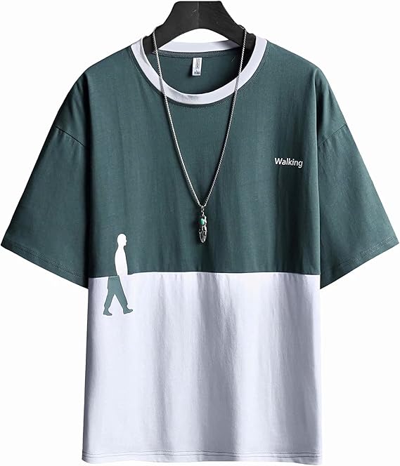 Amazon Janejp 夏服 メンズ Tシャツ 半袖 トップス カジュアル ロングtシャツ ゆったり おしゃれ ティーシャツ 涼しい なつふく 大きいサイズ カットソー 春 夏 夏服 Tシャツ メンズ 半袖 トップス カットソー ロングtシャツ カジュアル Tシャツ カットソー 通販
