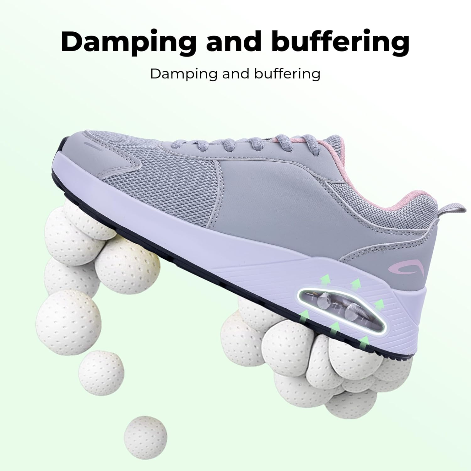 MAFEKE Womens Wide Toe Box Walking Shoes Arch Support Orthotic Shoes Tennis Gym Fashion Sneakers for Swelling Bunion Plantar Fasciitis US 6-11 - Image 5