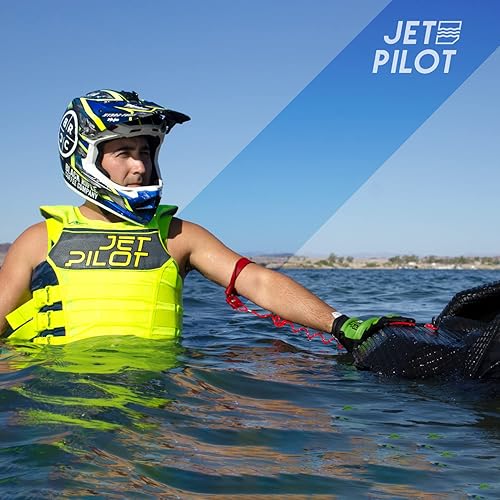 Miniatura 10 de Jetpilot Hold Fast Full Finger PWC Glove - Deportes acuáticos de alta intensidad moto acuática, kayak, windsurf, kitesurf, vela, surf de remo,