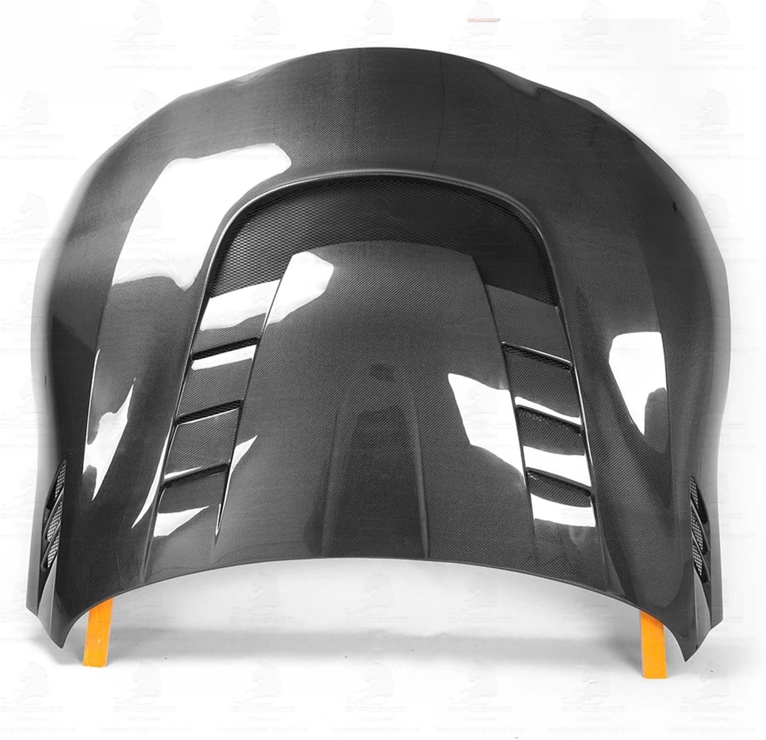 Black Carbon Fiber VRS Type Vented Car Bonnet Engine Cooling Hood Designed Compatible For Toyotas Supra GR MK5 A90 A91