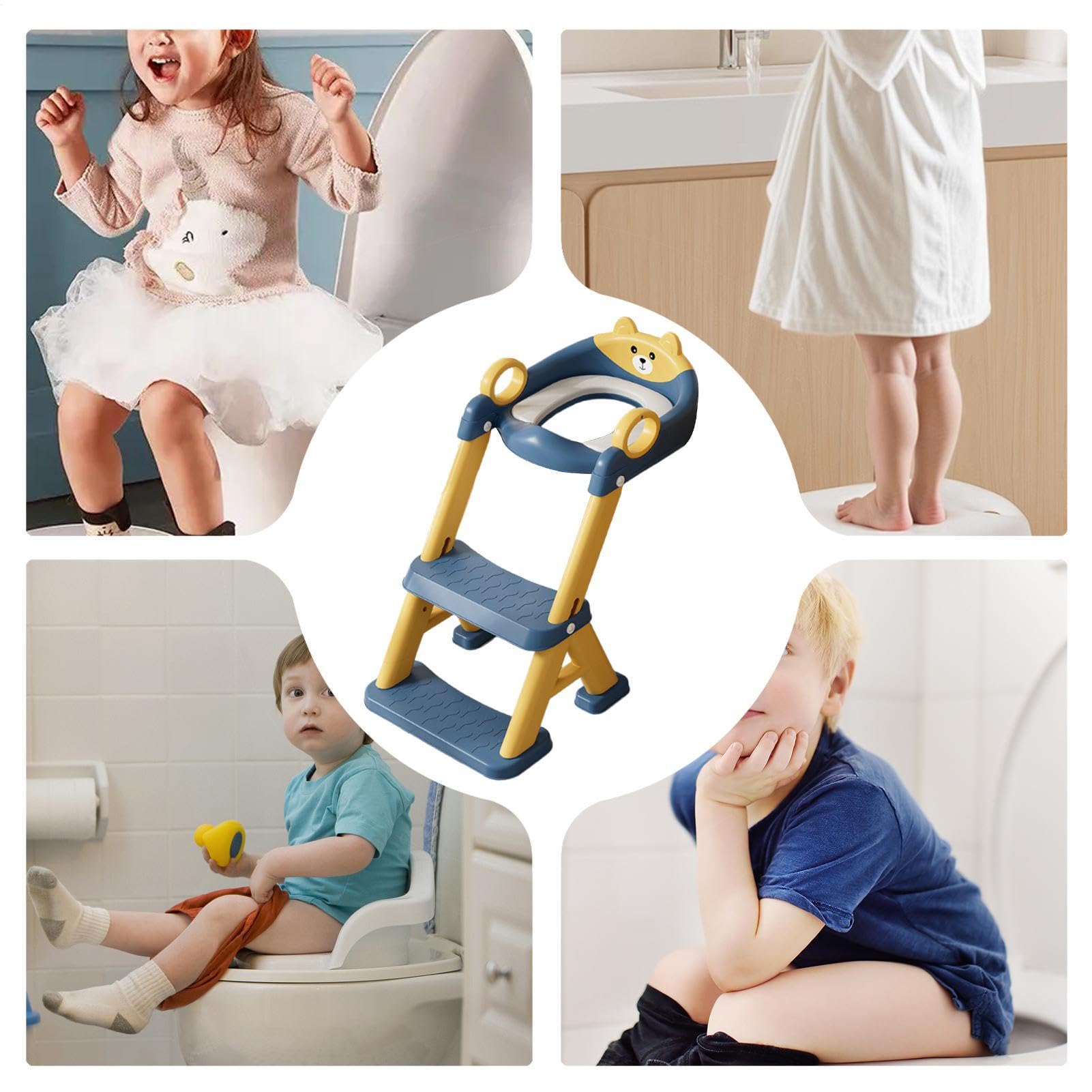 -Töpfchen -Training, -Toilettensitz 2-in-1-Töpfchen-Sitztoilette mit