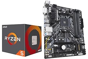 INLAND AMD Ryzen 5 4500 6-Core 12-Thread Processor Bundle