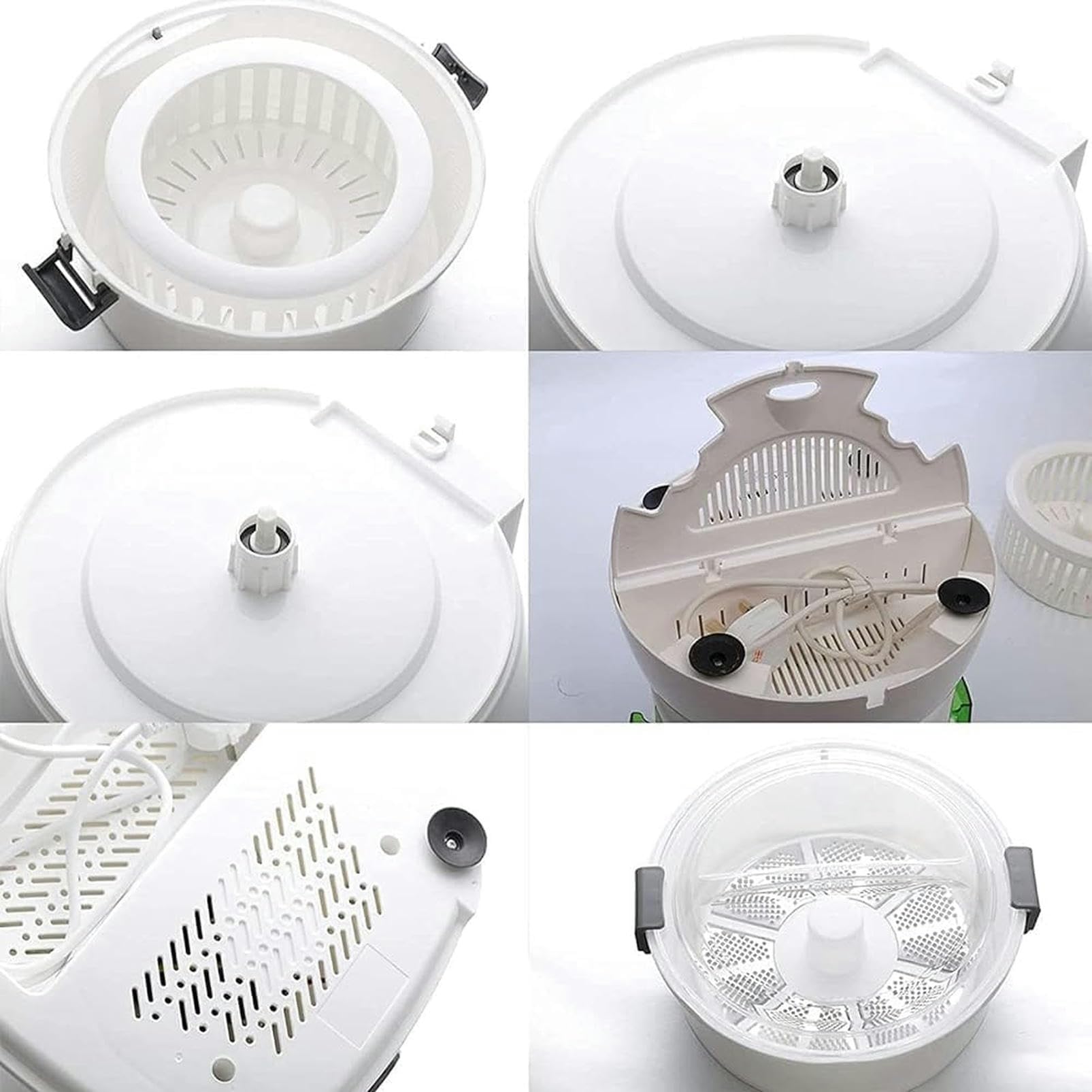 Pelador de patatas eléctrico, pelador automático de patatas, deshidratador de verduras, máquina giratoria para ensaladas, herramienta peladora de cocina