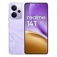 realme Smartphone 14T 5G, 8+256GB,batteria 5130 mAh,Processore Dimensity 6300