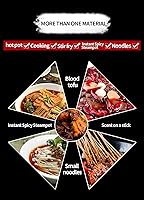 Vista 8 de Auténtico condimento chino con base de sopa de olla caliente 7.05 oz (200 g), salsa de caldo Haorenjia Sichuan picante