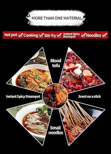 Miniatura 8 de Auténtico condimento chino con base de sopa de olla caliente 7.05 oz (200 g), salsa de caldo Haorenjia Sichuan picante