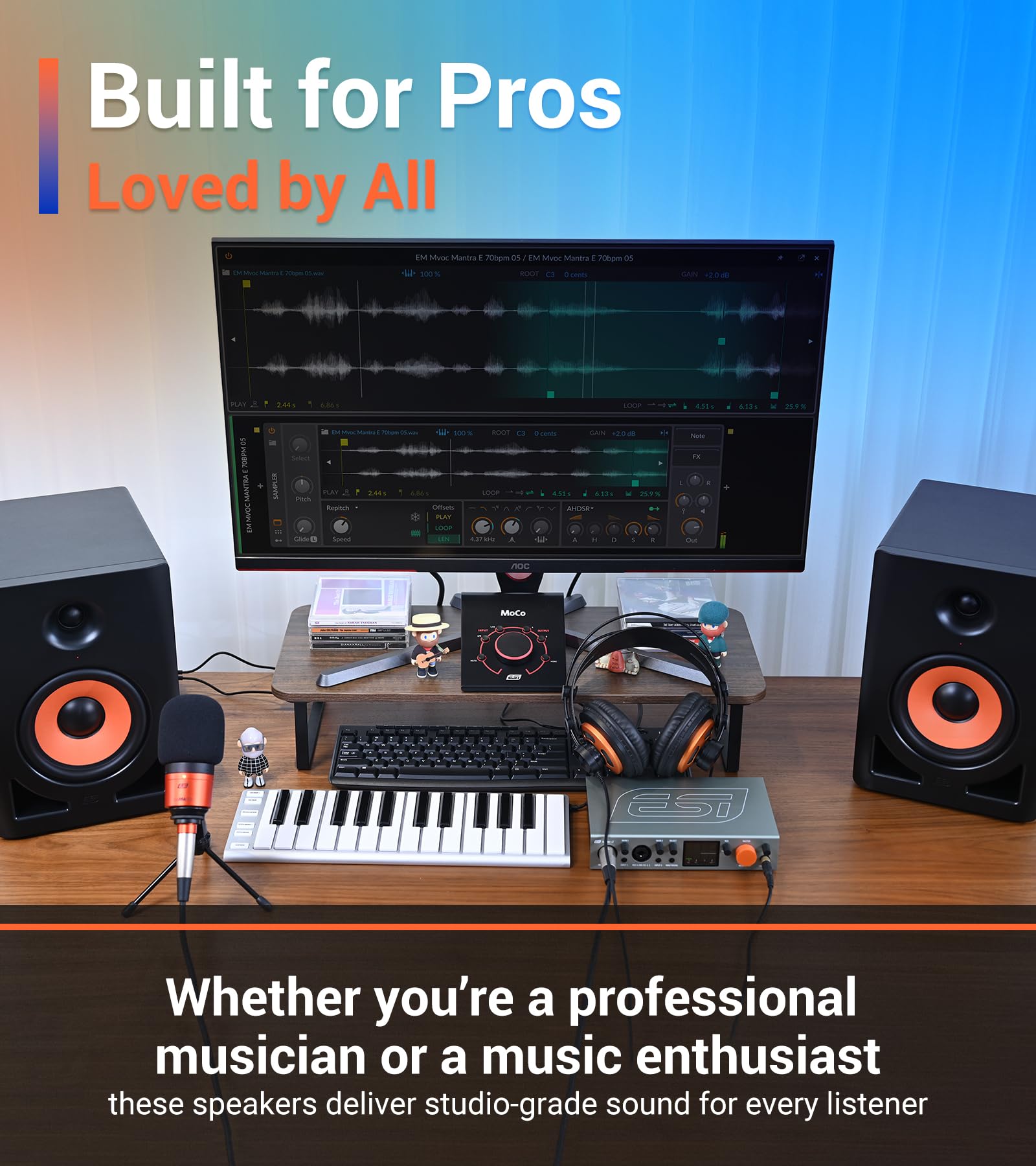 ESI nEar i7 - Monitor da studio da 6,5"
