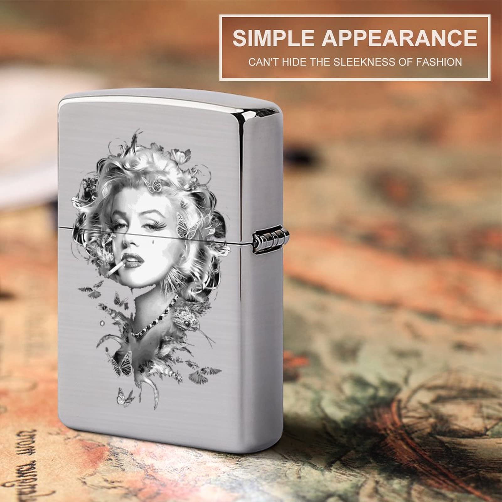 Amazon.co.jp: ジッポライター兼用ケース マリリン・モンロー ZIPPO