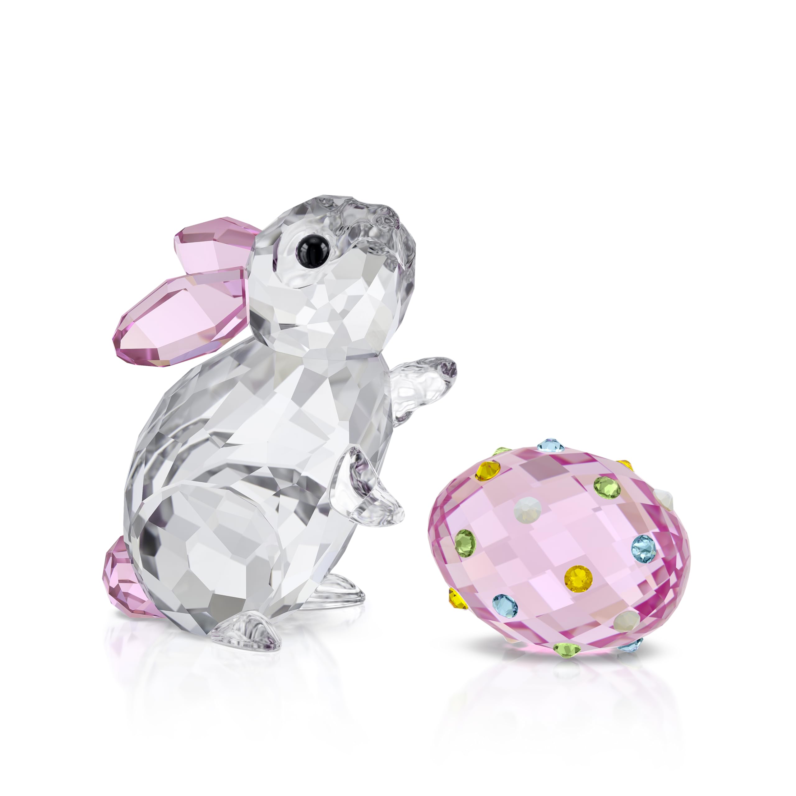 Swarovski Multi-Coloured Idyllia Rabbit And Egg,
